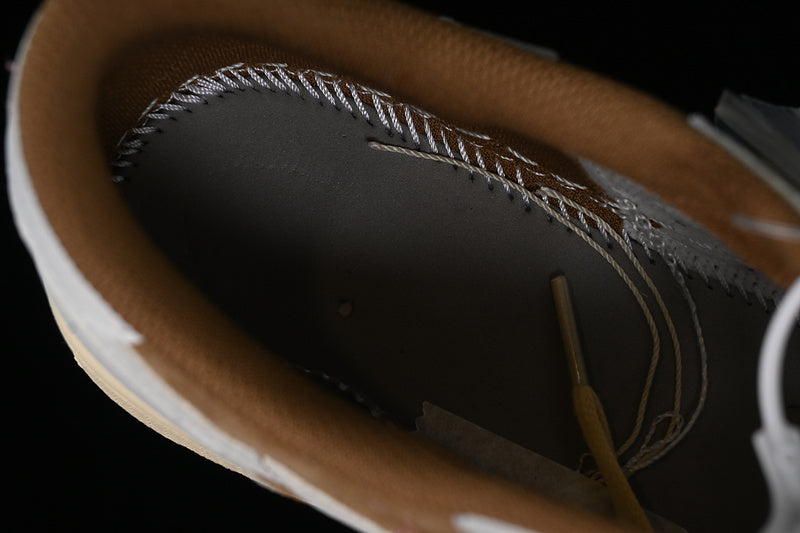 Travis Scott Nike Air Jordan 1 Low OG Brown White Sneakers