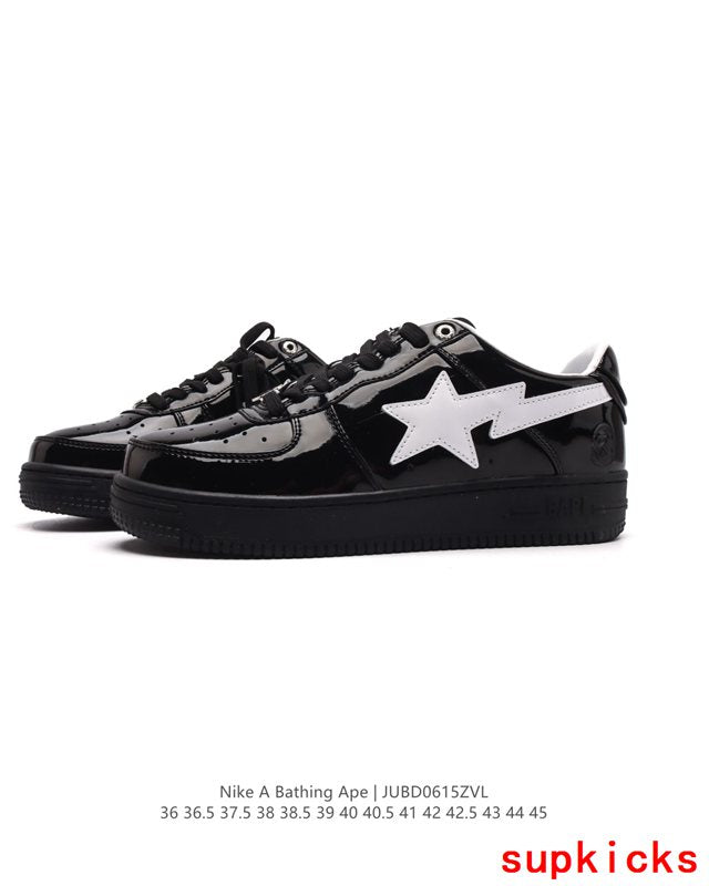 A Bathing Ape Bape Sta Sk8 Black White