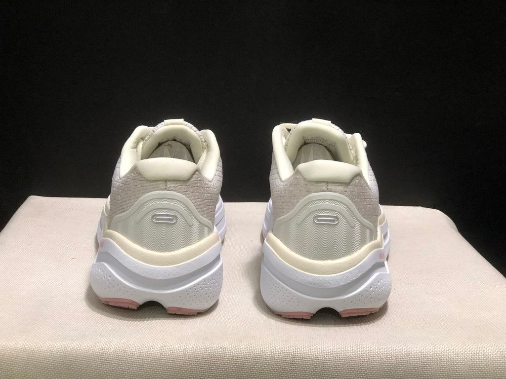 Brooks Ghost Max 2 Breathable Low-top Running Shoes Off White