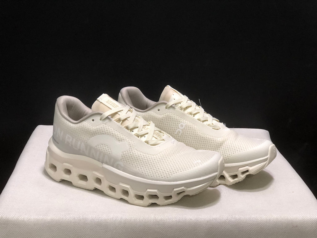 On Running x Invincible Cloudmonster 2 Shoes Ivory White