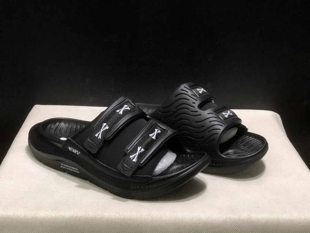 Wtaps x Hoka One One Ora Luxe Comfortable Sandals Black