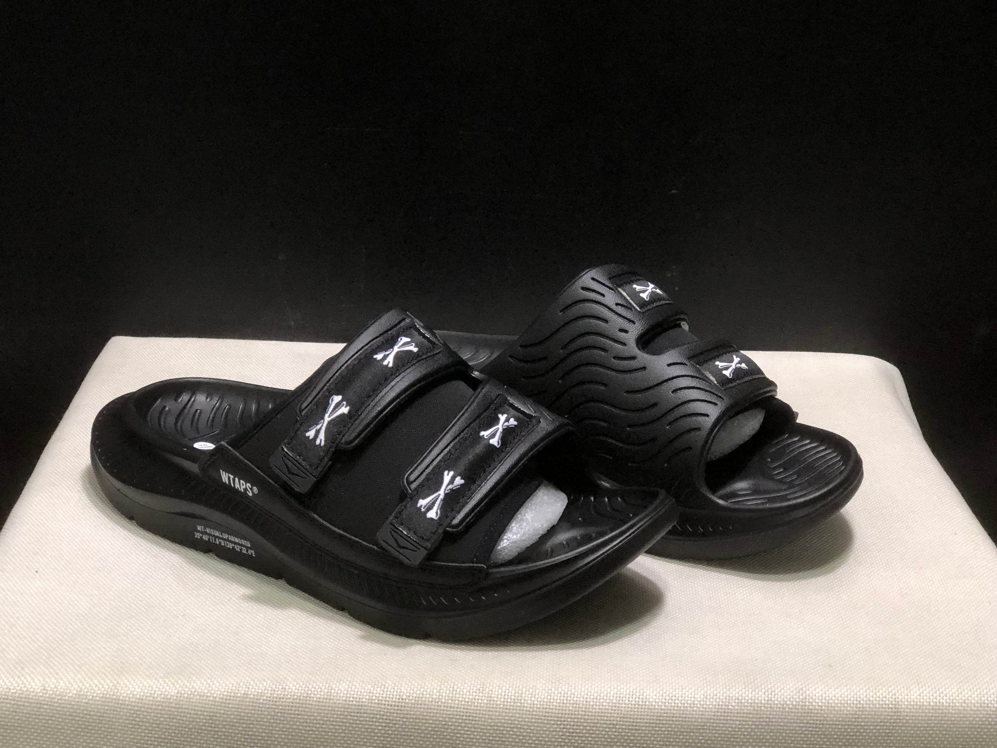 Wtaps x Hoka One One Ora Luxe Comfortable Sandals Black