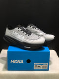 Hoka One One Mach X 2 Anti-slip Low-top Running Shoes Grey/Black