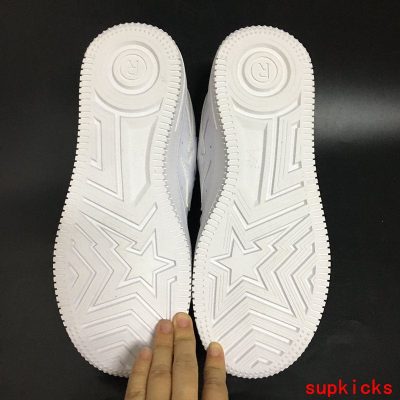 A Bathing Ape Bape Sta Triple White