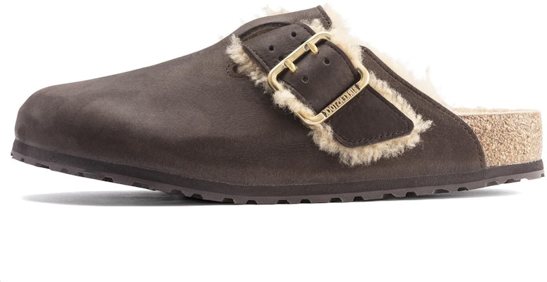 Birkenstock Boston 1023325 Regular Brown Leather Sandals