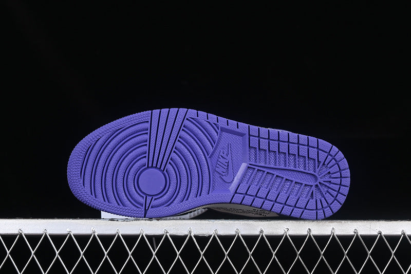 Travis Scott Nike Air Jordan 1 Low OG White Purple Sneakers