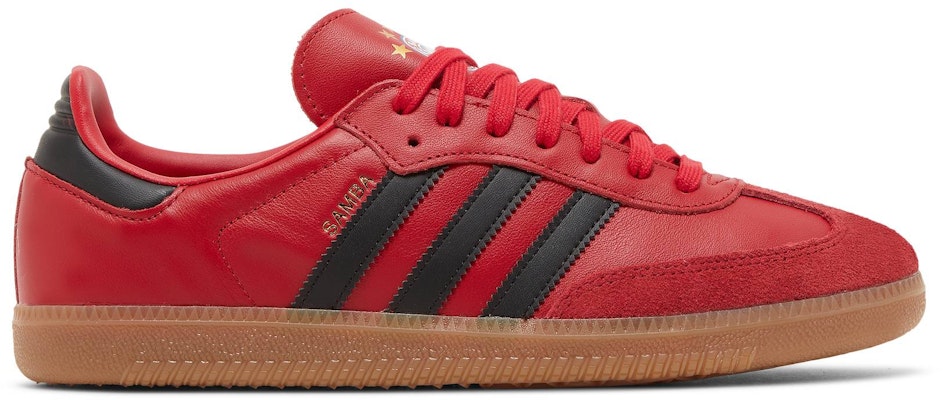 FC Bayern Munich Adidas Samba1 Team Power Red Black HQ7031 Lifestyle Shoes
