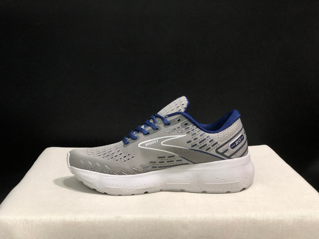 Brooks Glycerin GTS 20 Shock-absorbing Wear-resistant Running Shoes Grey