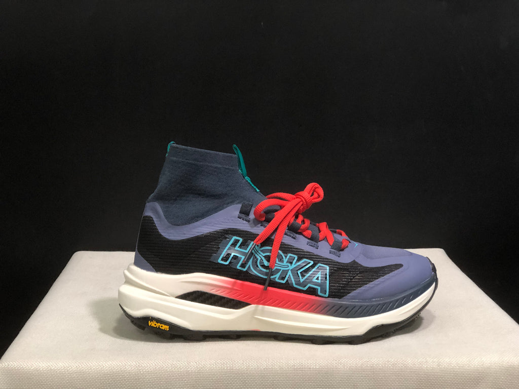 Hoka One One Tecton X 3 Comfortable High-top Running Shoes Sneakers Purple