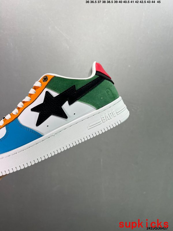 A Bathing Ape Bape Sta Low Multicolor