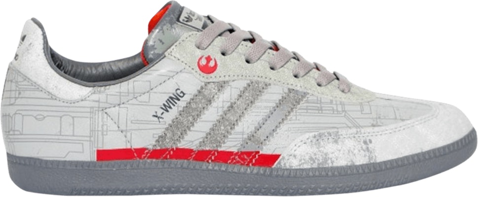 Star Wars Adidas Samba1 ¡°X-Wing¡± Grey G17353 Lifestyle Shoes