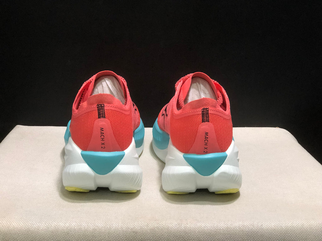 Hoka One One Mach X 2 Anti-slip Low-top Running Shoes Red