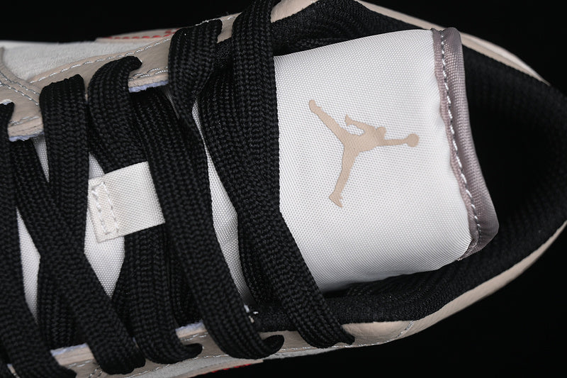 Travis Scott Fragment Design Nike Air Jordan 1 Low The North Face Black White Khaki Sneakers