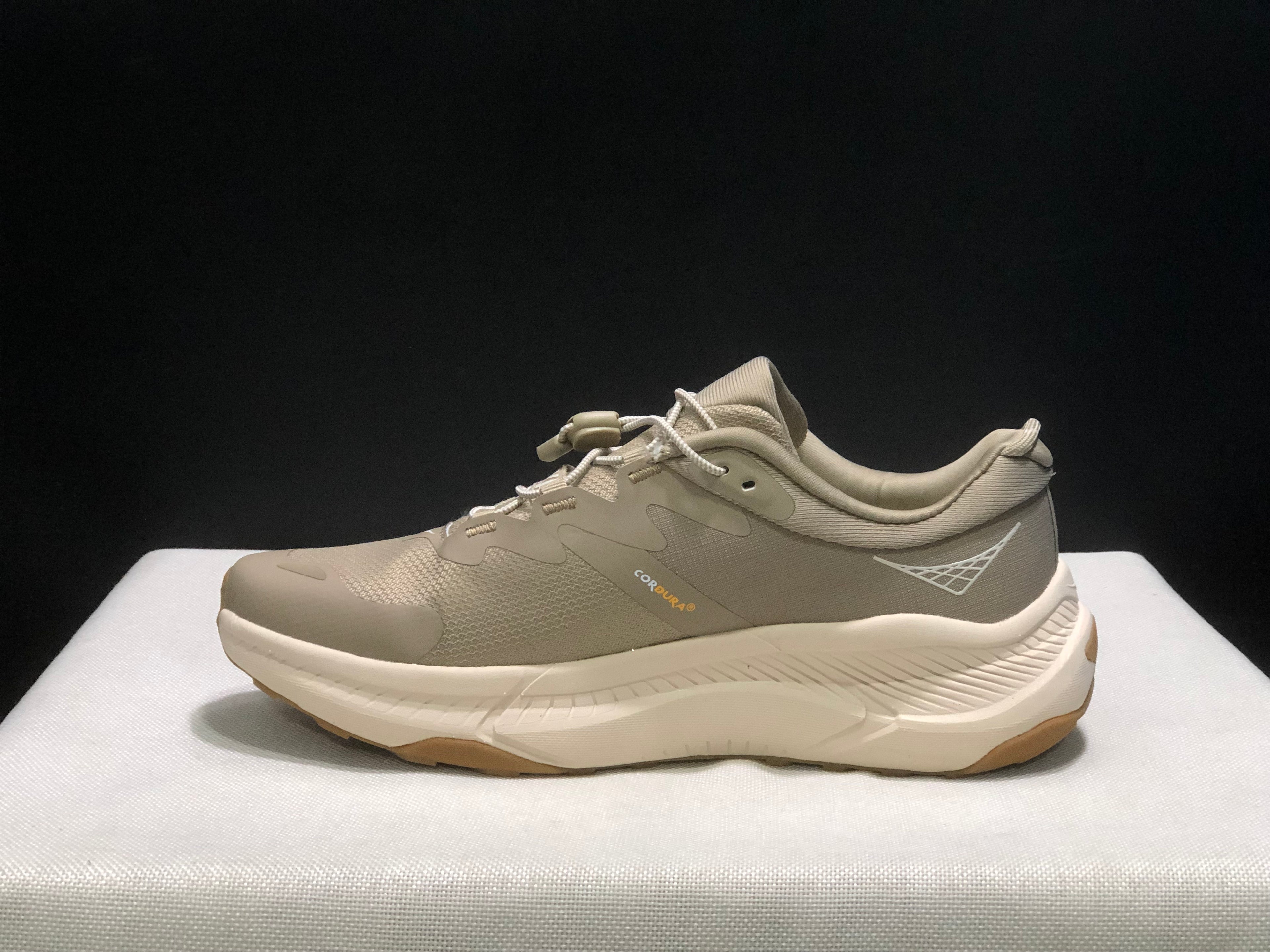 Hoka One One Transport Drawstring Low-top Running Shoes Sneakers Brown