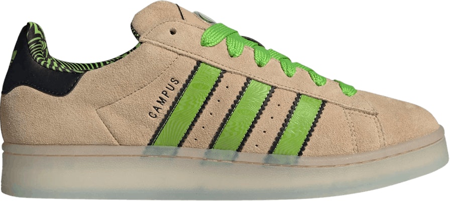 Adidas Campus1 00s Magic Beige Solar Green IE4709 Lifestyle Shoes