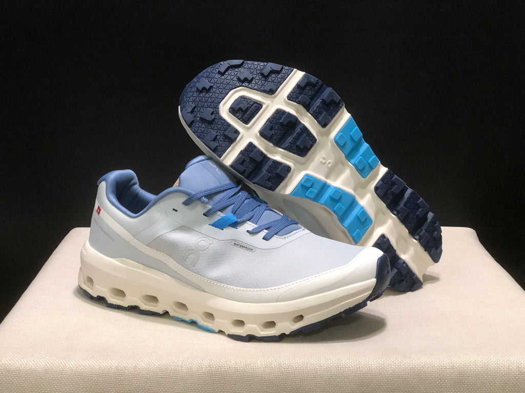On Running Cloudvista 2 Waterproof Trail Running Shoes Sky Blue/Ivory