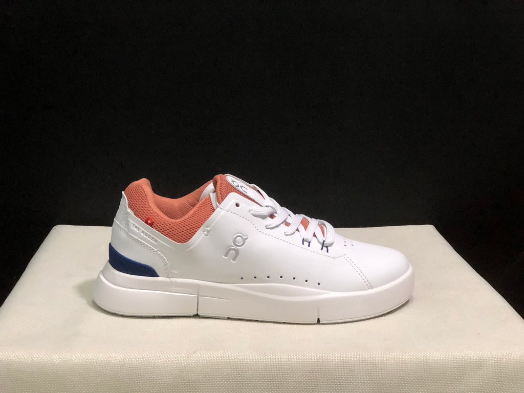 On Running The Roger Spin Board Shoes White/Smoke Grey Pink