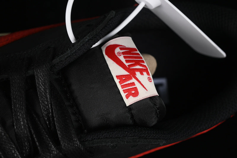 Travis Scott Nike Air Jordan 1 Low OG Black Red Sneakers