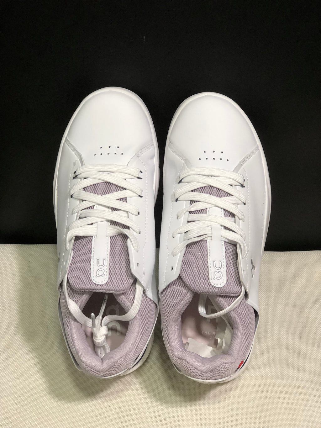 On Running The Roger Spin Board Shoes White/Light Purple
