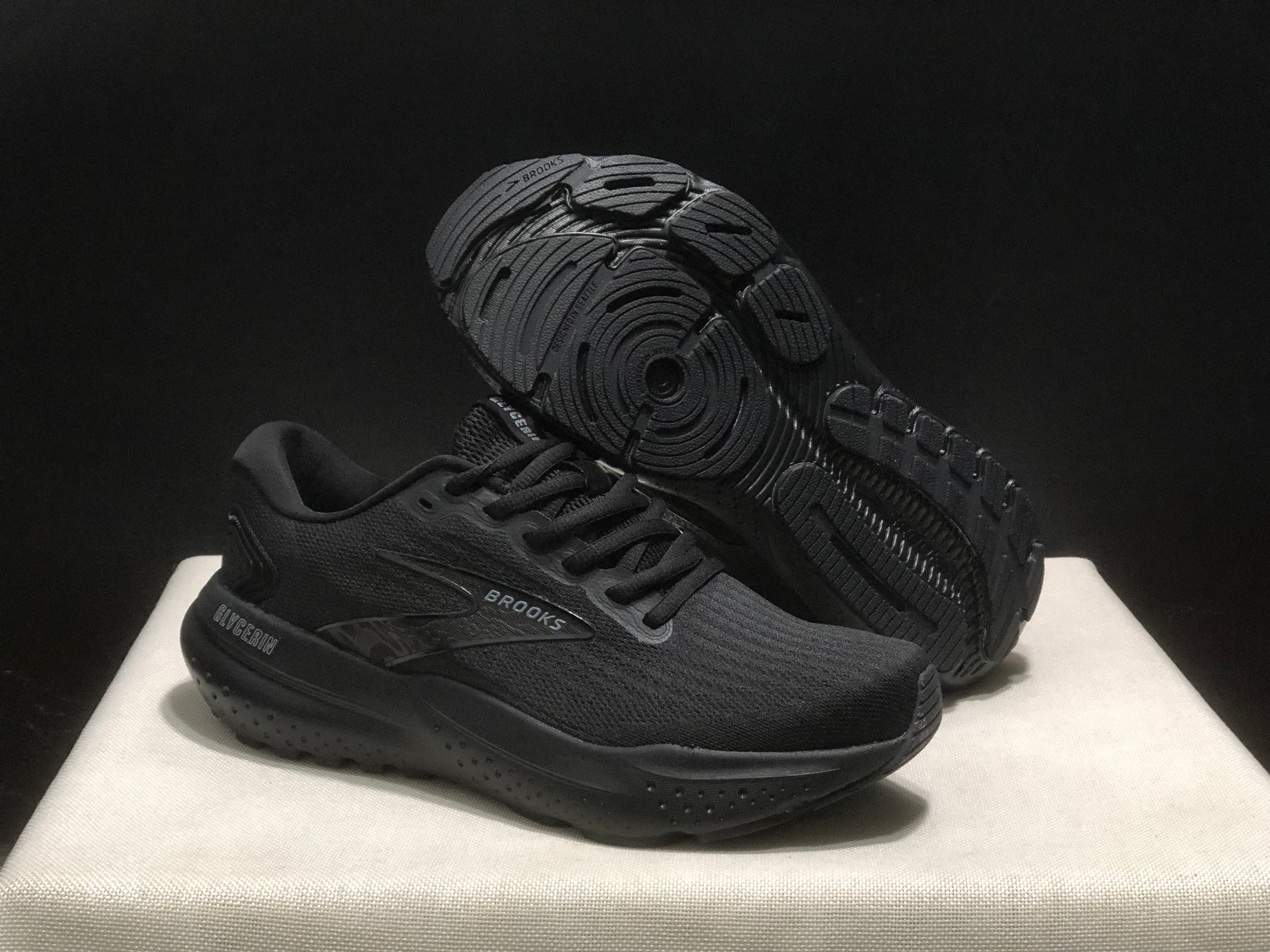 Brooks Glycerin 21 Low-top Casual Running Shoes Black