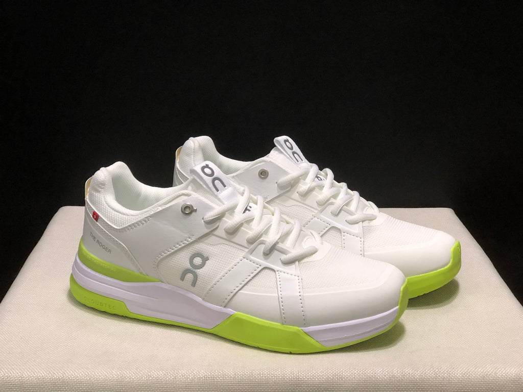 On Running The Roger Clubhouse Pro Anti-Slip Sports Shoes White/Yellow