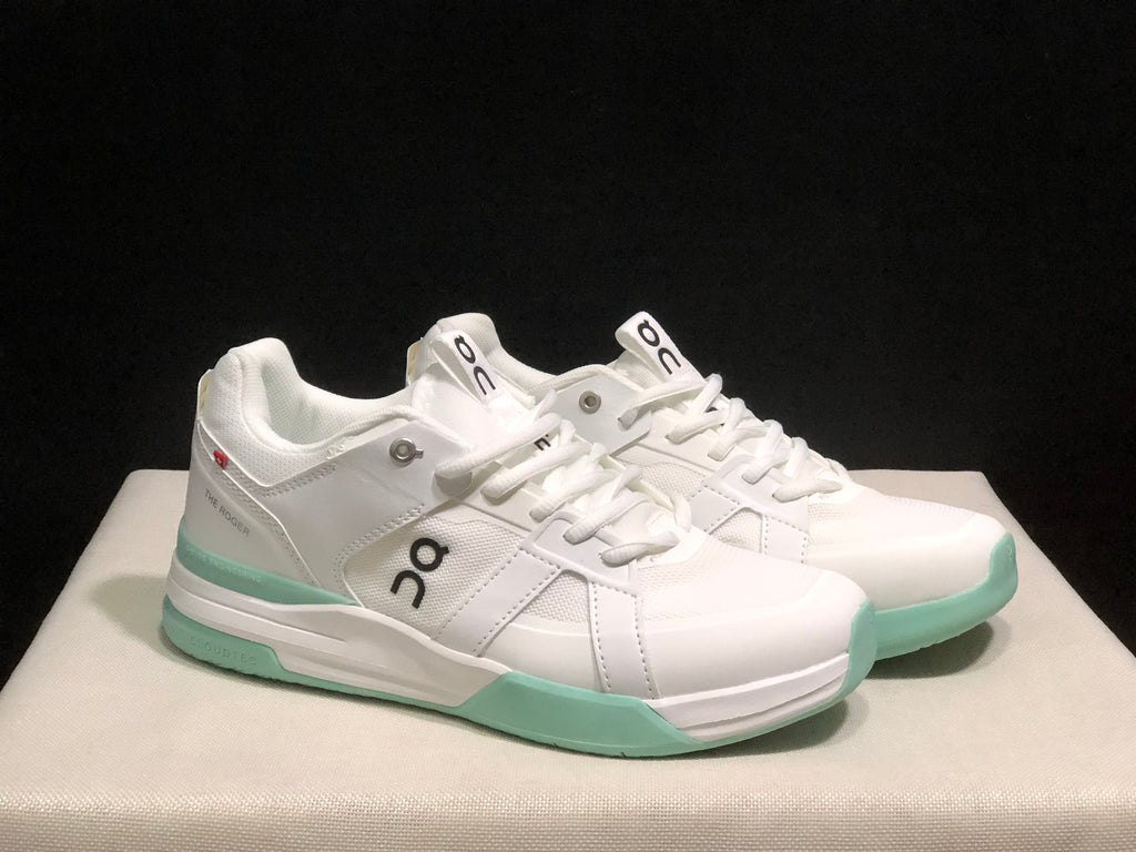 On Running The Roger Clubhouse Pro Anti-Slip Sports Shoes White/Light Green