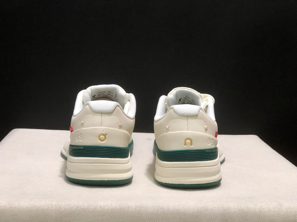 On Running The Roger Rro Durable And Breathable Tennis Shoes White/Green