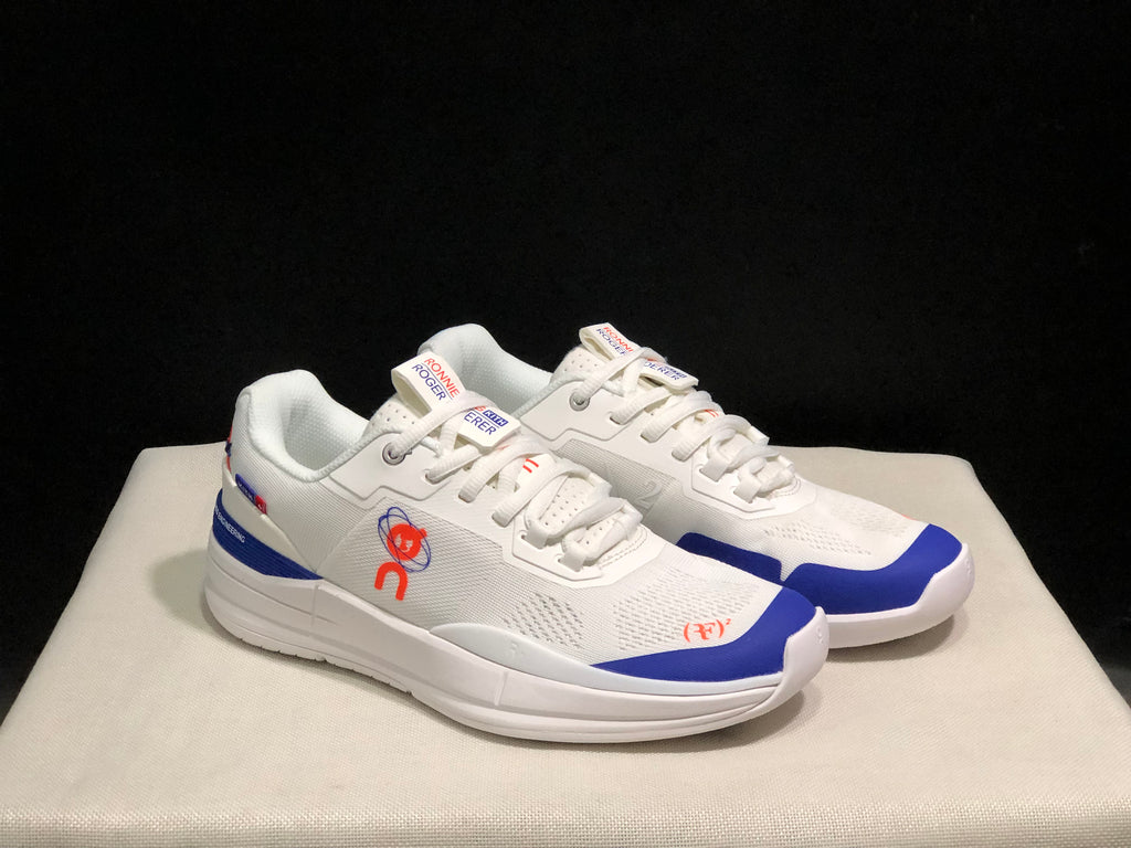 On Running The Roger Rro Durable And Breathable Tennis Shoes White/Royal