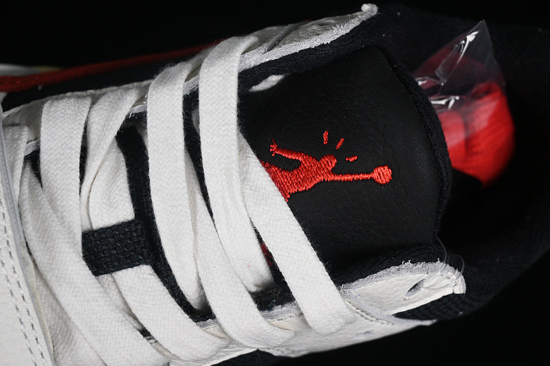 Travis Scott Nike Air Jordan Jumpman Jack TR Univerity Red Black White Muslin Sneakers