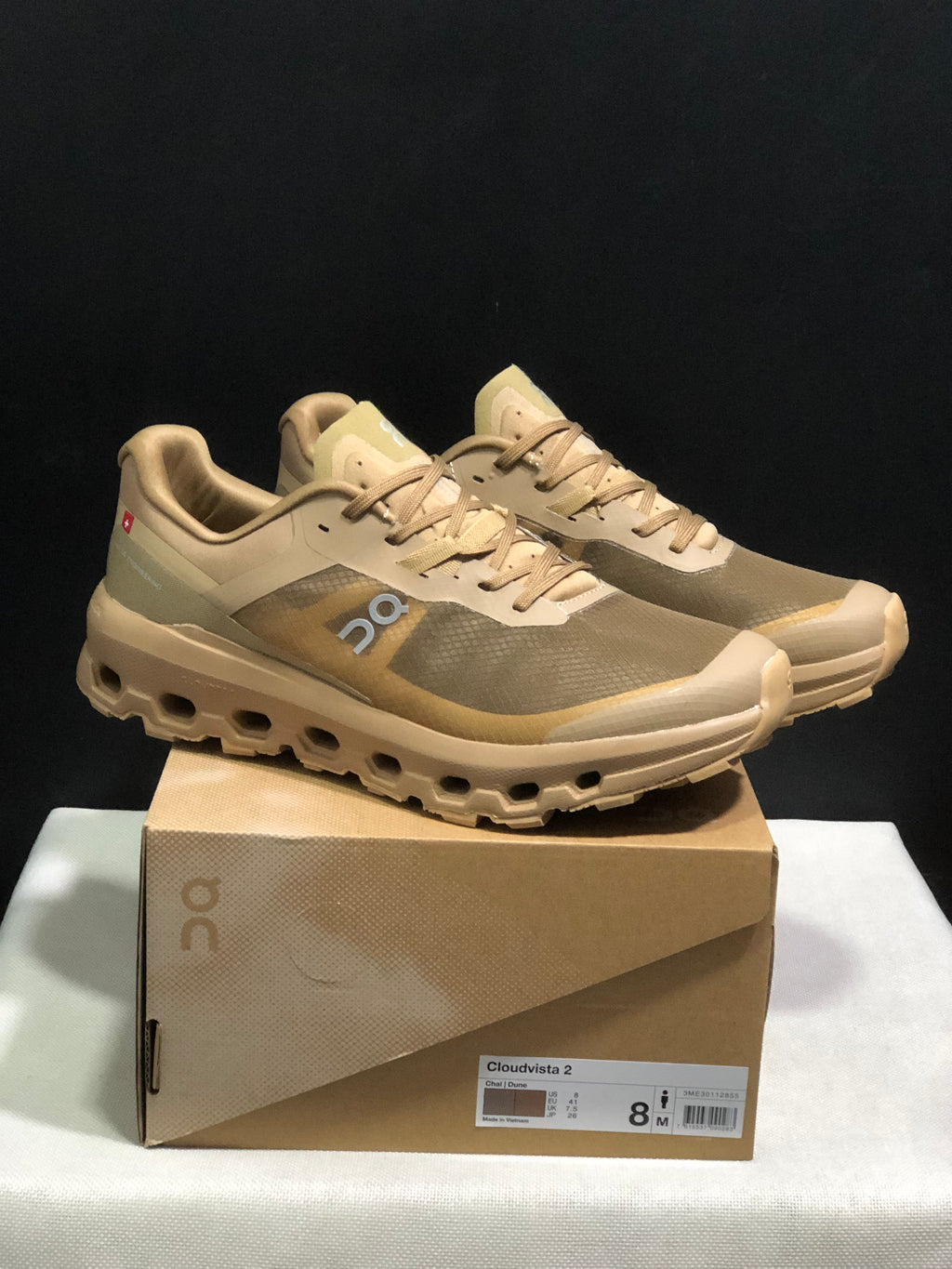 On Running Cloudvista 2 Waterproof Trail Running Shoes Brown/Dune