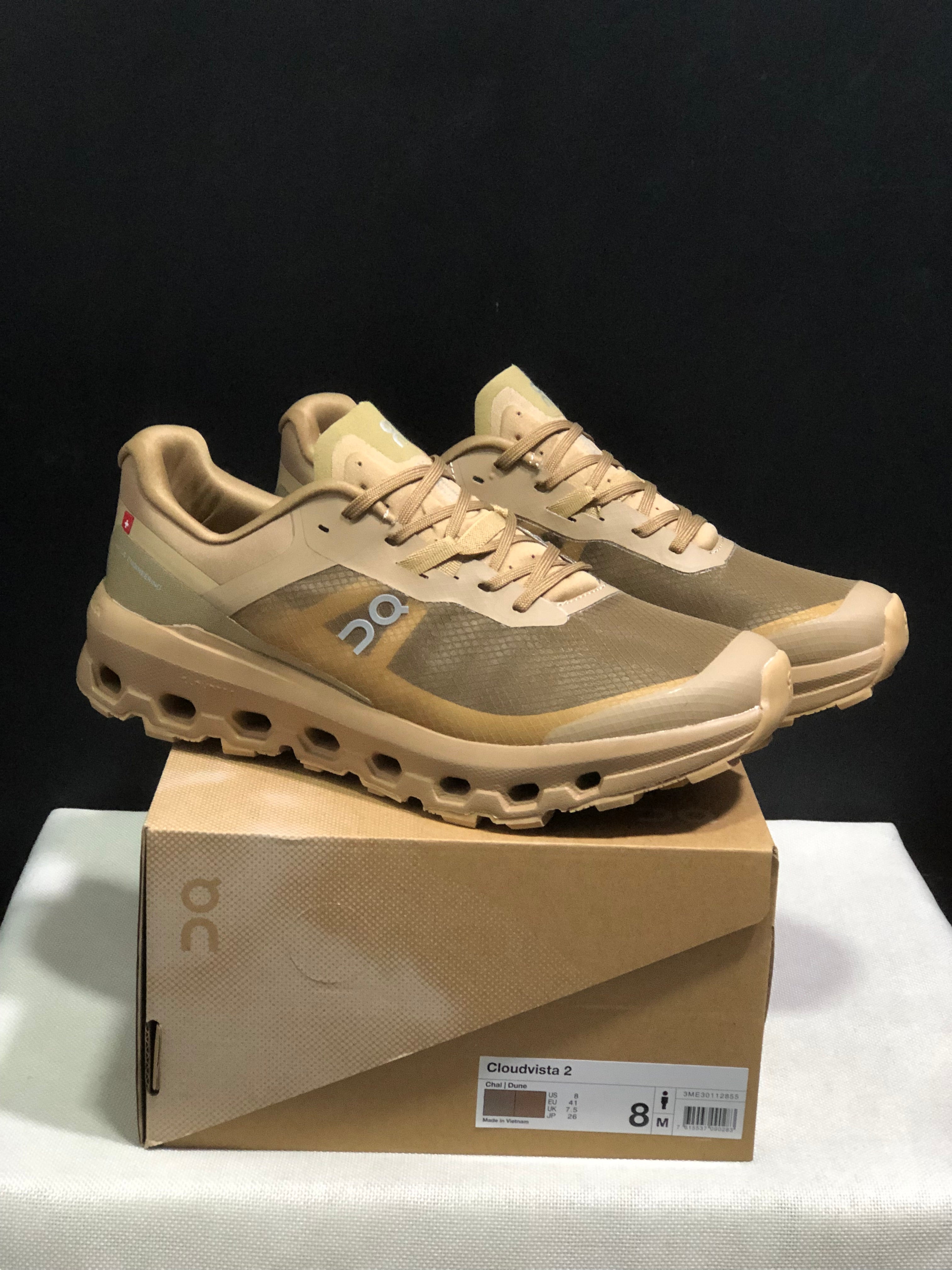 On Running Cloudvista 2 Waterproof Trail Running Shoes Brown/Dune