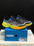 Hoka One One Speedgoat 5 Men's Trail Running Shoes Sneakers Black/Gold