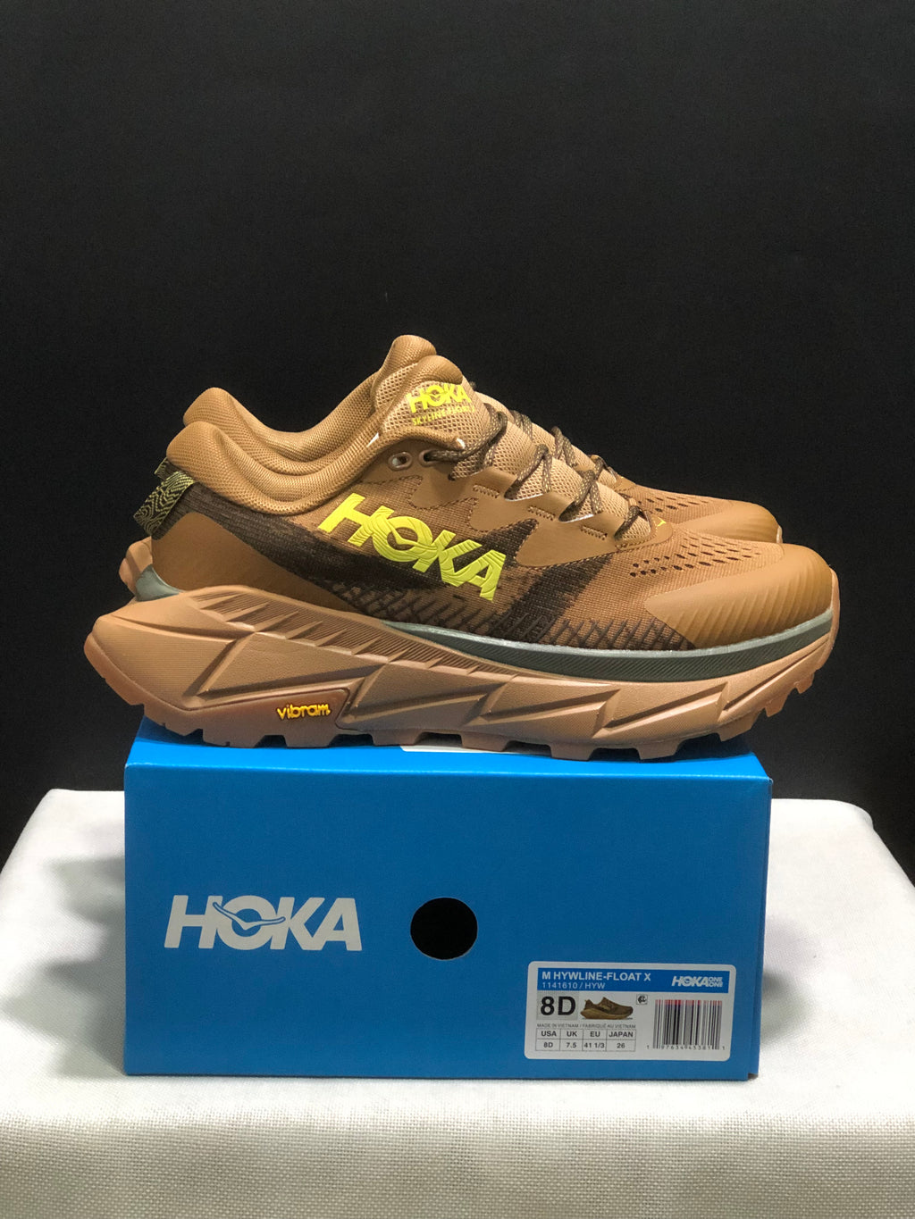Hoka One One Skyline Float X Outdoor Running Shoes Sneakers Brown