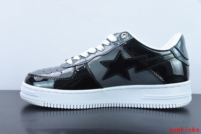 A Bathing Ape Bape Sta Low Black Gray