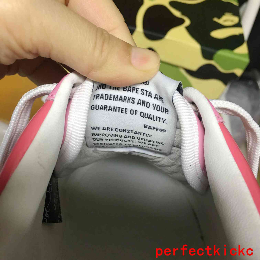 A Bathing Ape Bape Sta Low Color Camo Combo Pink