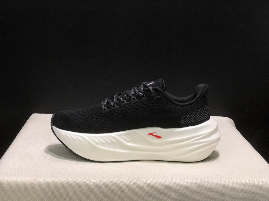 Brooks Glycerin Max Comfortable Low-top Running Shoes Black/White