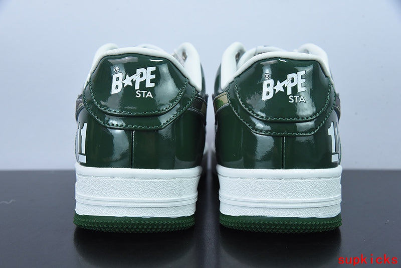 A Bathing Ape1 Bape Sta Low Dark Green Camo
