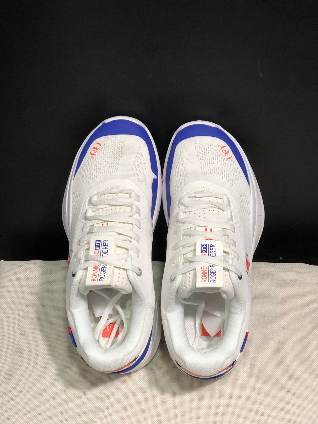 On Running The Roger Rro Durable And Breathable Tennis Shoes White/Royal