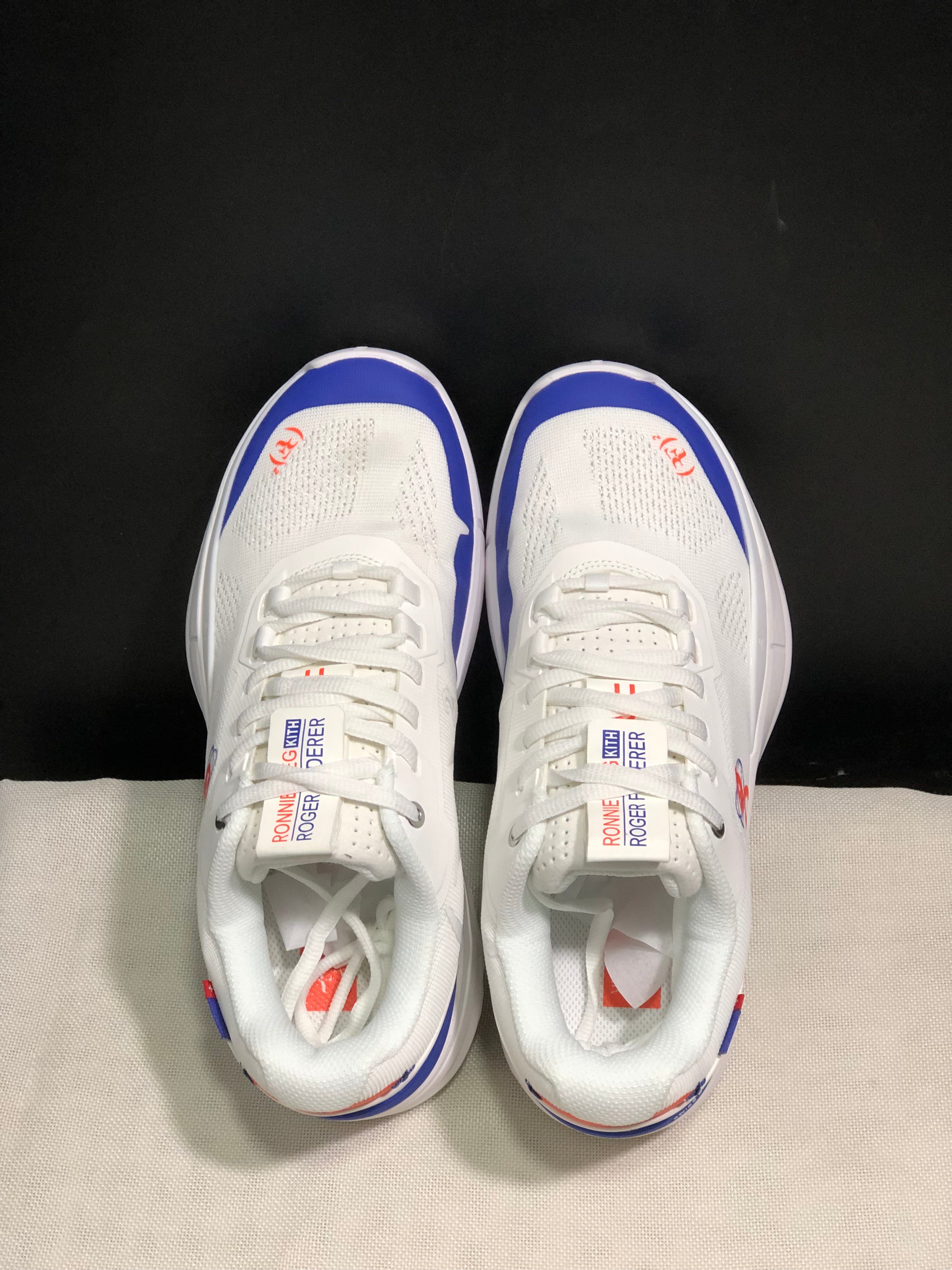 On Running The Roger Rro Durable And Breathable Tennis Shoes White/Royal