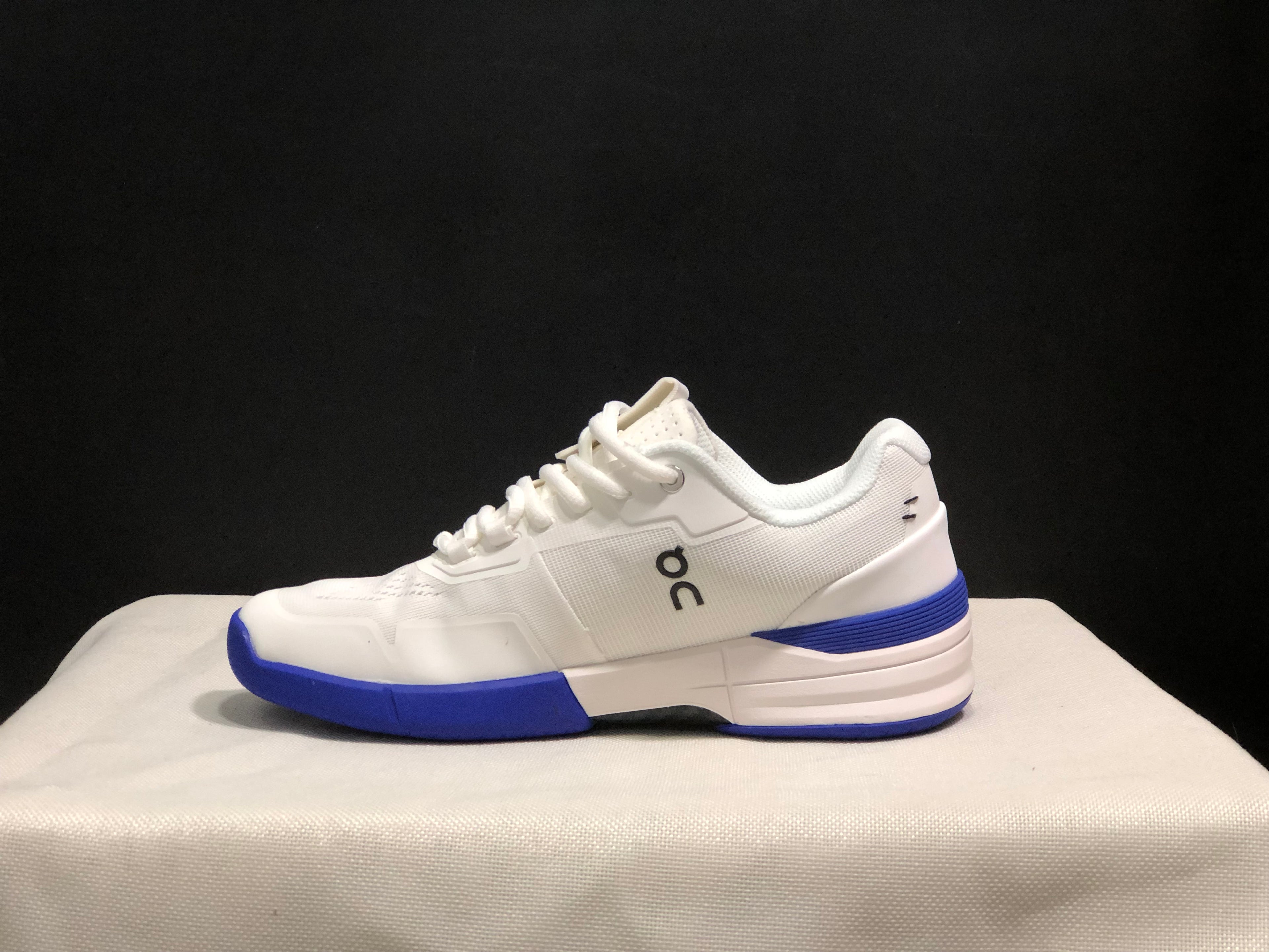On Running The Roger Rro Durable And Breathable Tennis Shoes White/Sapphire Blue