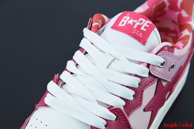 A Bathing Ape Bape Sta Sk8 Pink Gradient Camo