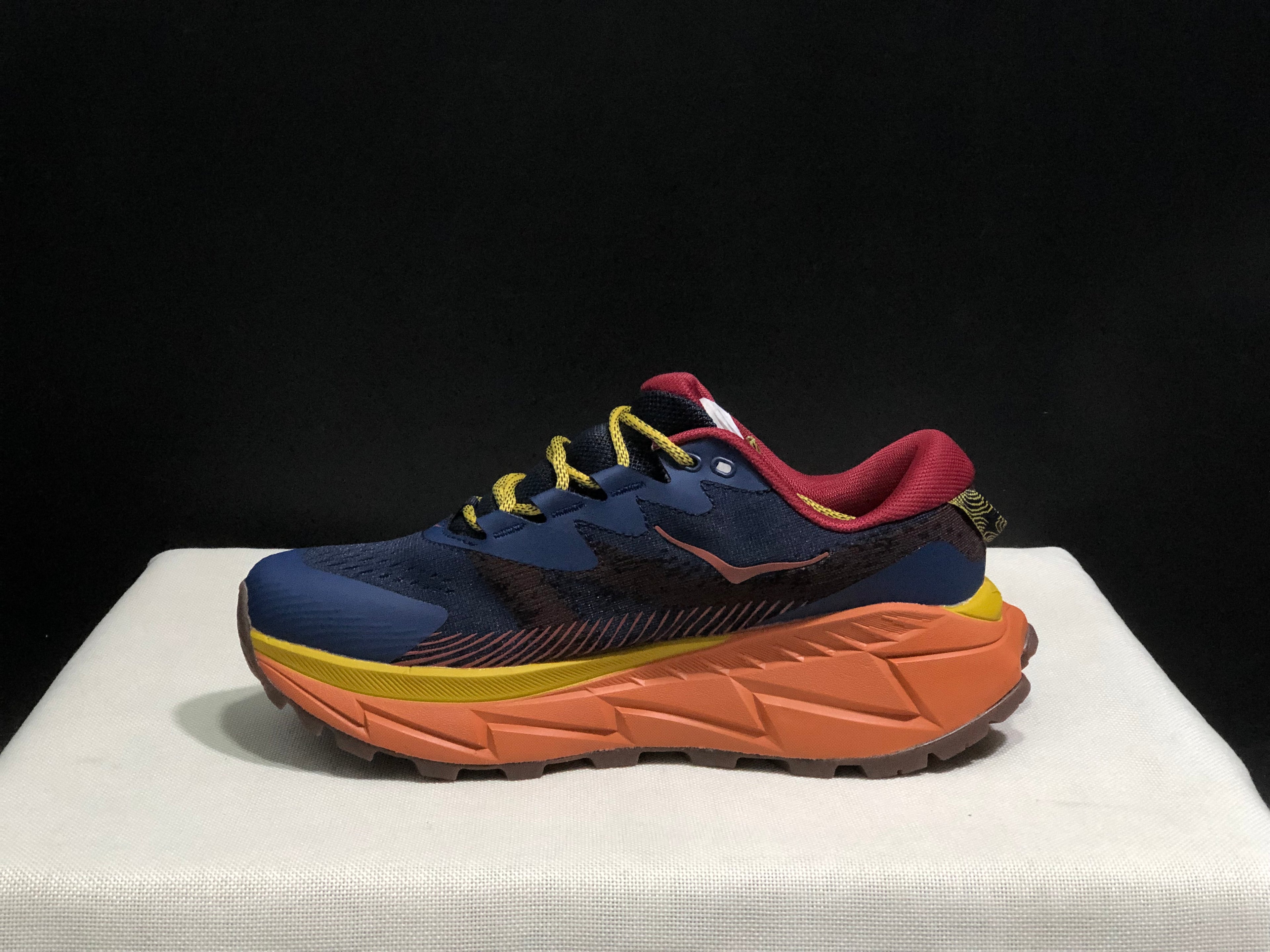 Hoka One One Skyline Float X Outdoor Running Shoes Sneakers Navy
