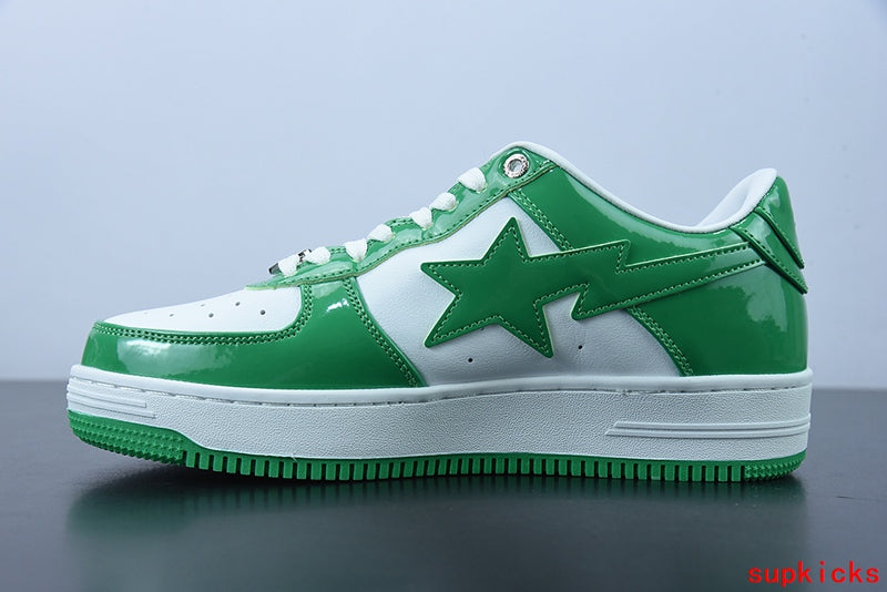A Bathing Ape Bape Sta Low Green