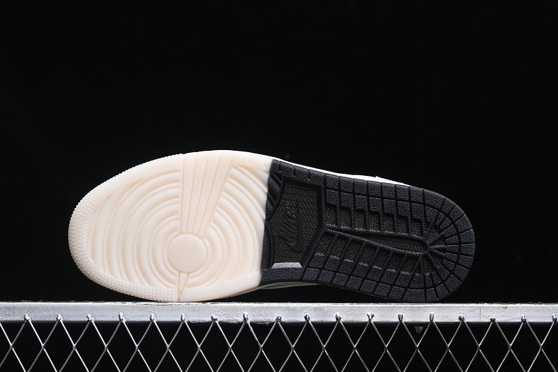 Travis Scott Fragment Design Nike Air Jordan 1 Low Supreme OG SP White Sneakers