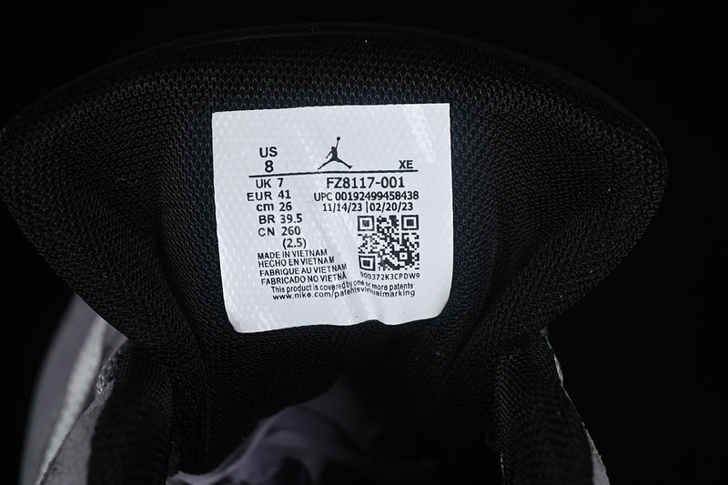 Travis Scott Nike Air Jordan Cut The Check Black Grey Brown Sneakers