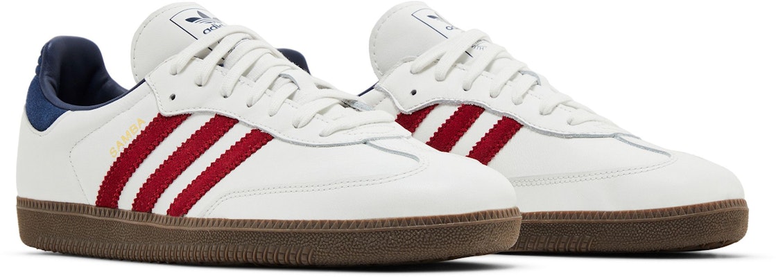 Adidas Samba1 OG Team Victory Red Night Indigo White IH4881 Lifestyle Shoes