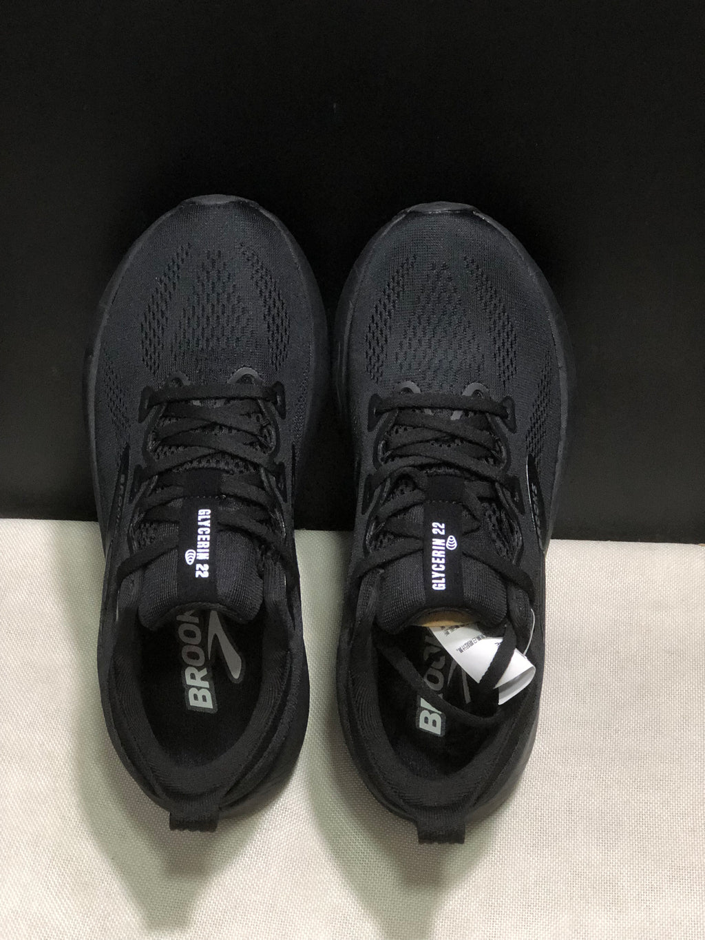 Brooks Glycerin 22 Comfortable Running Shoes Black