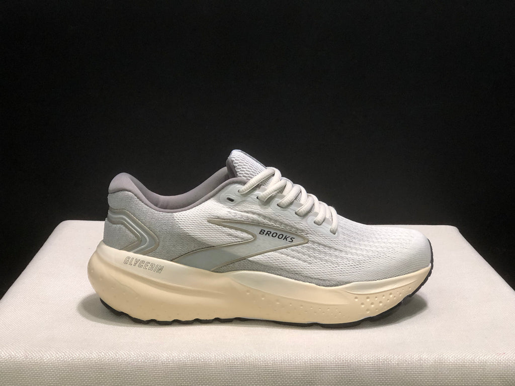 Brooks Glycerin 21 Men's Low-top Casual Running Shoes Grey/Frost Grey/Champogne