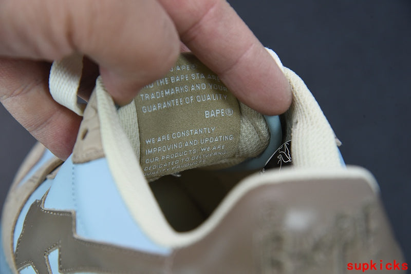 A Bathing Ape1 Bape Sta Low Gray Blue Black