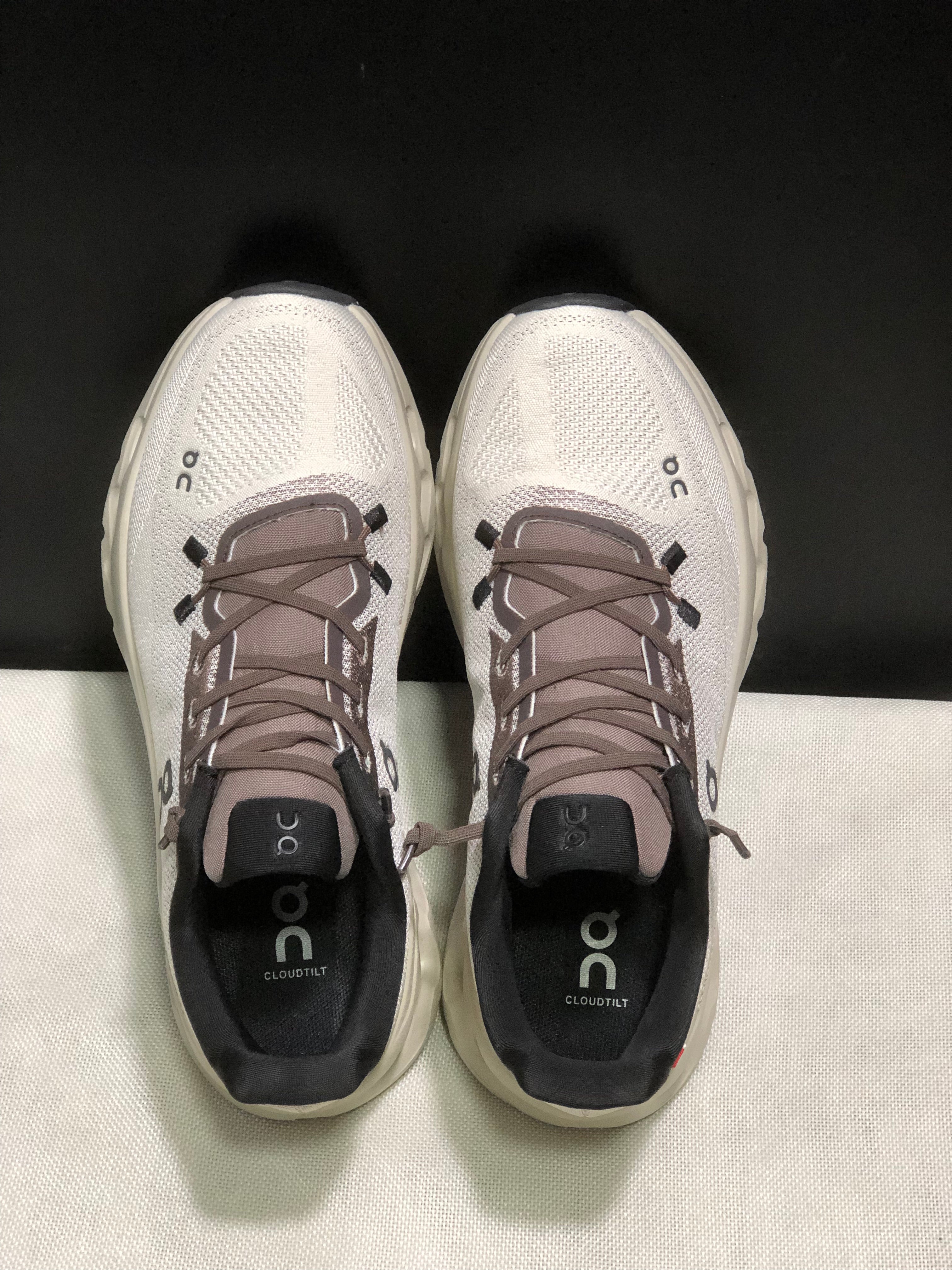 On Running Cloudtilt Durable Casual Life Shoes Ivory/Light Brown